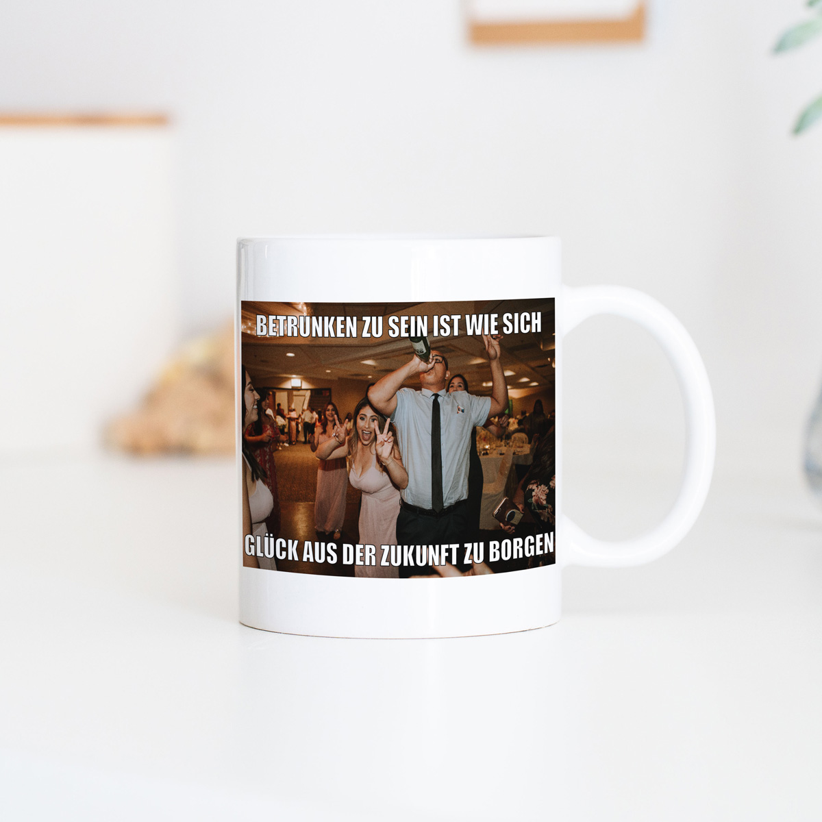 Personalisierbare Meme-Tasse, Weihnachtsgeschenk, Fotogeschenk, Witzige Geschenke, Romantische Geschenke, Hochzeitsgeschenk, Kleine Geschenke, Geschenk, Geschenkidee