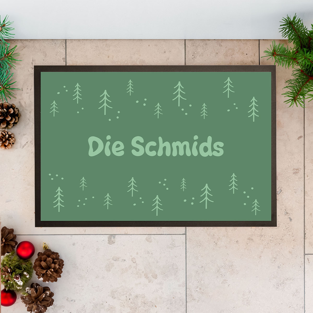 Personalisierbare Fußmatte mit Text und Hintergründen, Weihnachtsgeschenk, Romantische Geschenke, Hochzeitsgeschenk, Kleine Geschenke, Geschenk, Geschenkidee