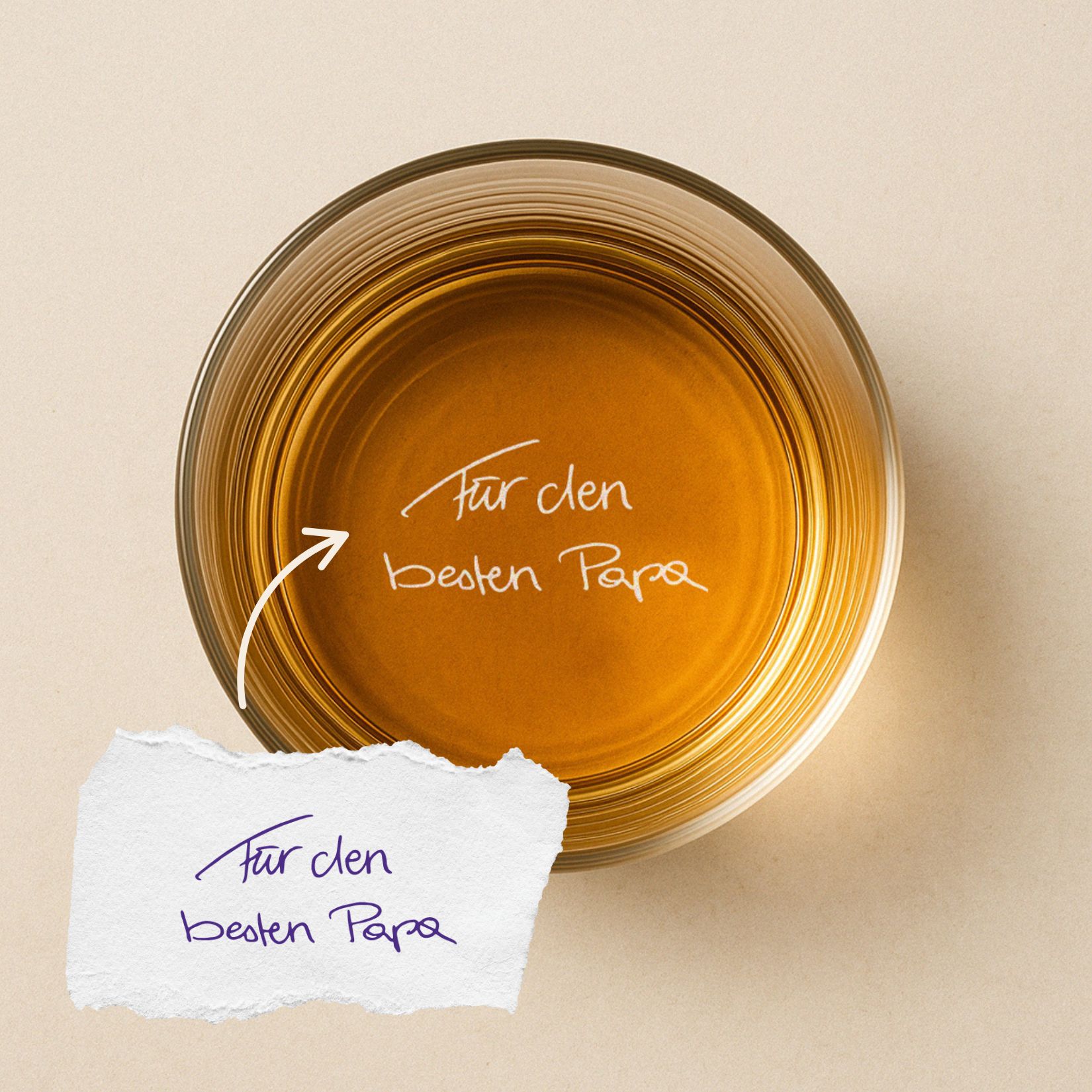 Personalisierbares Whisky Glas mit deiner Handschrift, Geburtstagsgeschenk, Geschenk für Papa, Romantische Geschenke, Hochzeitsgeschenk, Kleine Geschenke, Geschenk, Geschenkidee