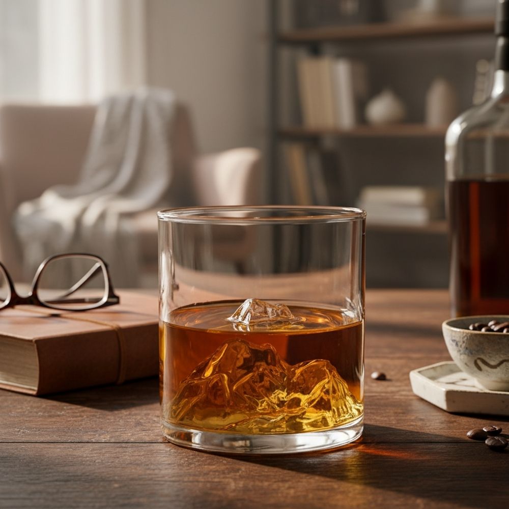 Whisky on the Rocks Glas, Romantische Geschenke, Hochzeitsgeschenk, Kleine Geschenke, Geschenk, Geschenkidee