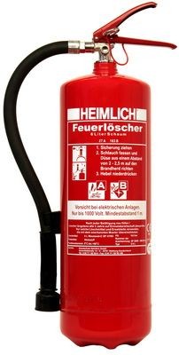 Heimlich Feuerl?scher mit 6 Litern Schaum (S6HK-4) flourfrei