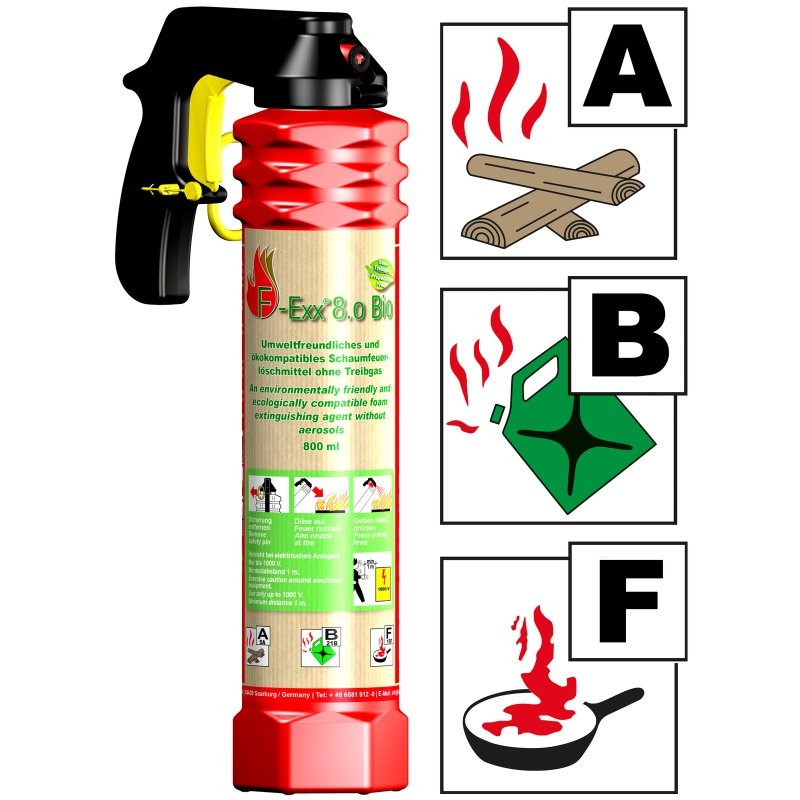 F-Exx 8.0 Bio - Der umweltfreundliche Allround-Feuerl?scher