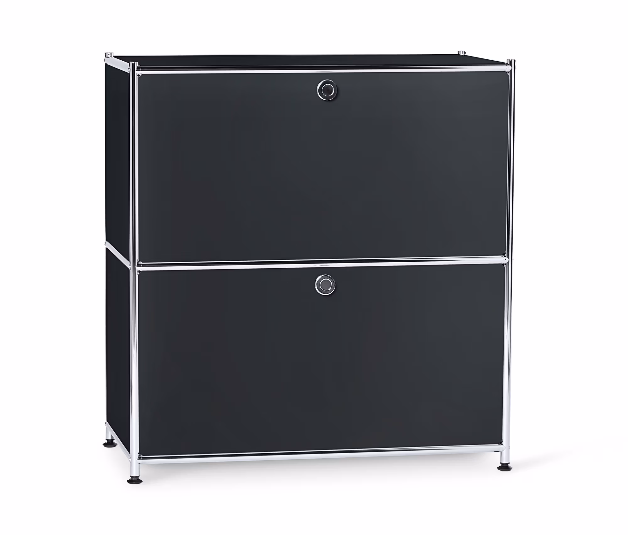 Tchibo - Sideboard Metall »Cn3« - 77x40x83cm - schwarz -