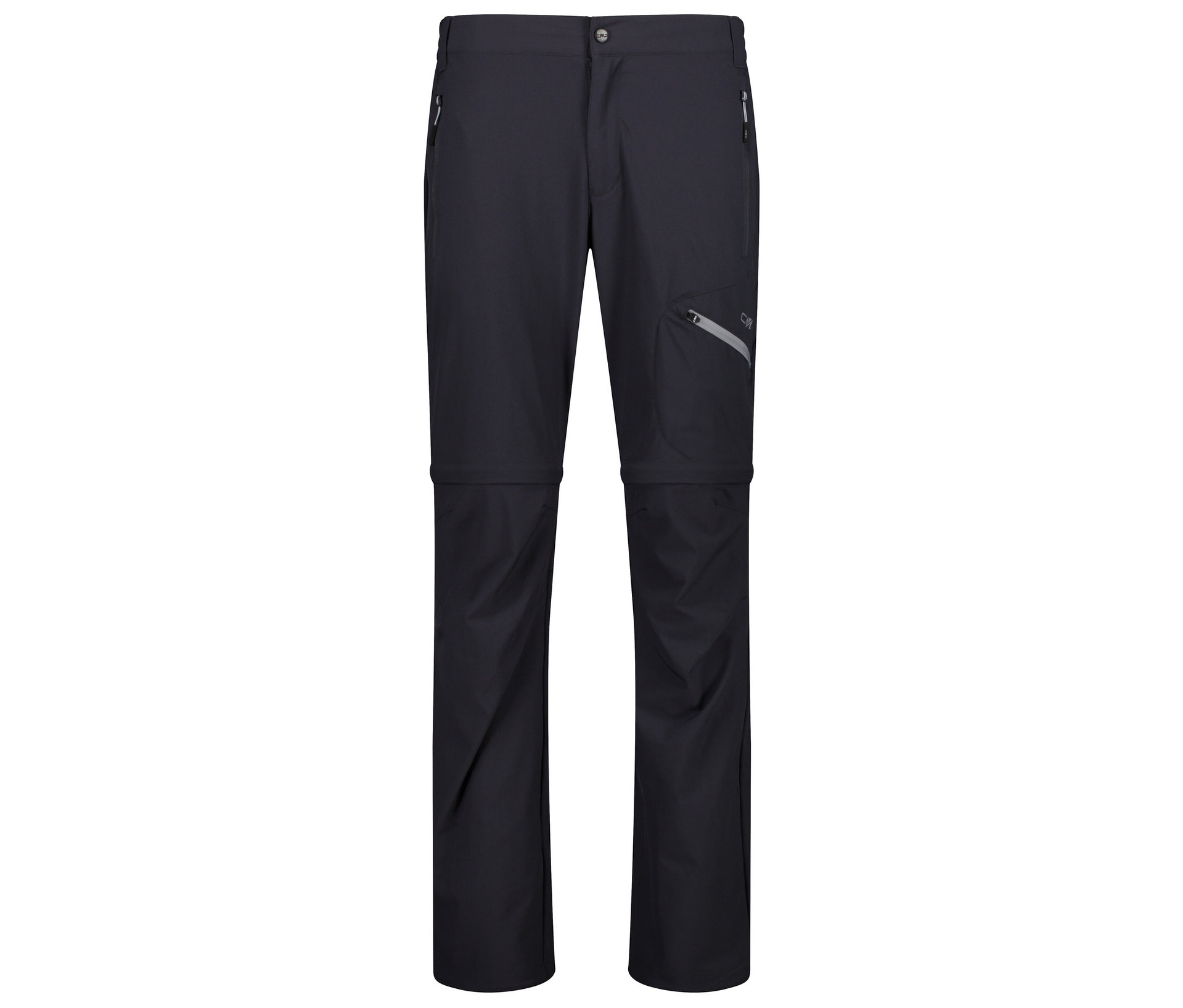 CMP Herren-4-Wege-Stretch-Wanderhose mit Zip-Off-Funktion - Herren - Gr. 48 - anthrazit
