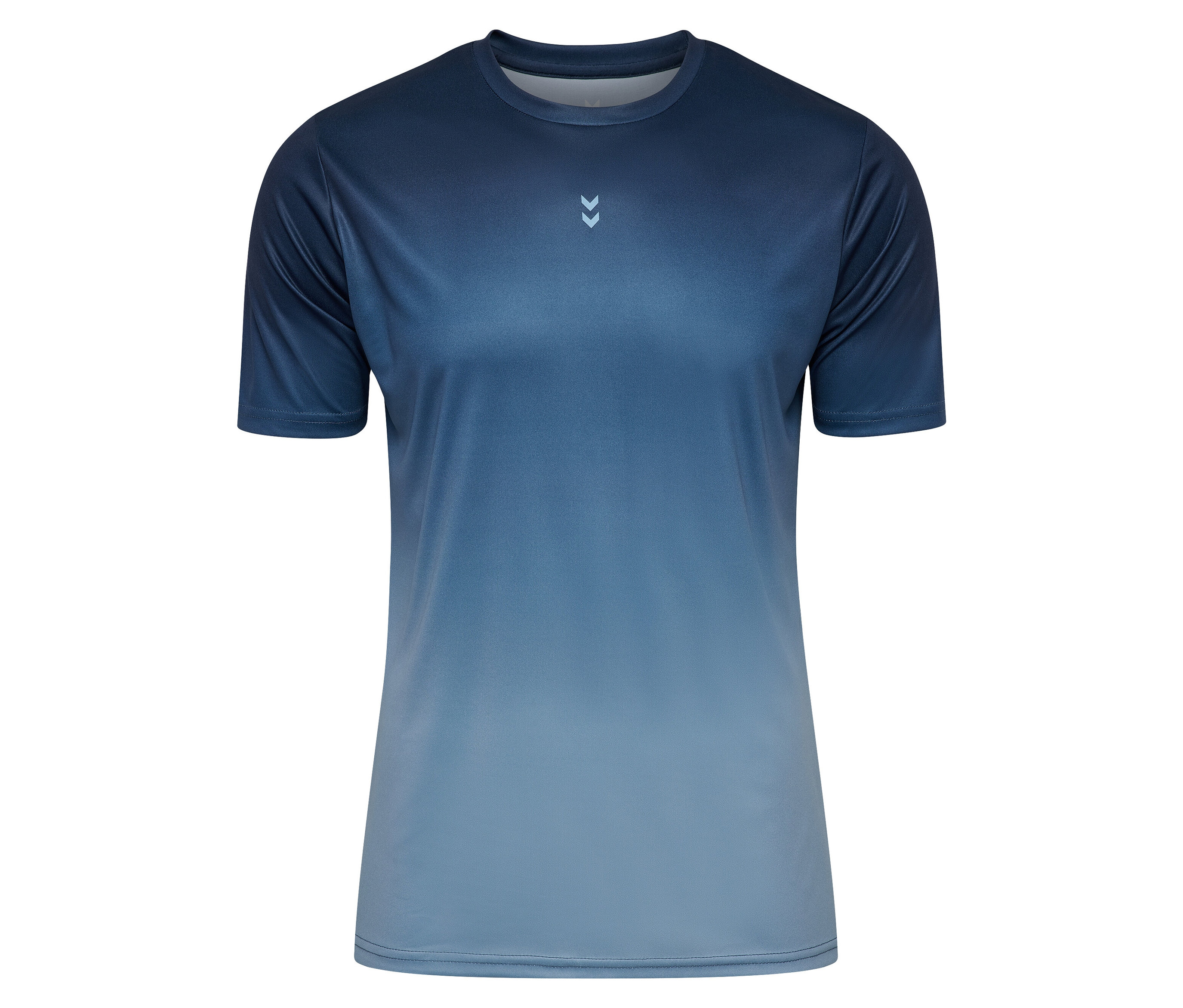 hummel® Herren-Funktionsshirt - Herren - Gr. S - hellblau