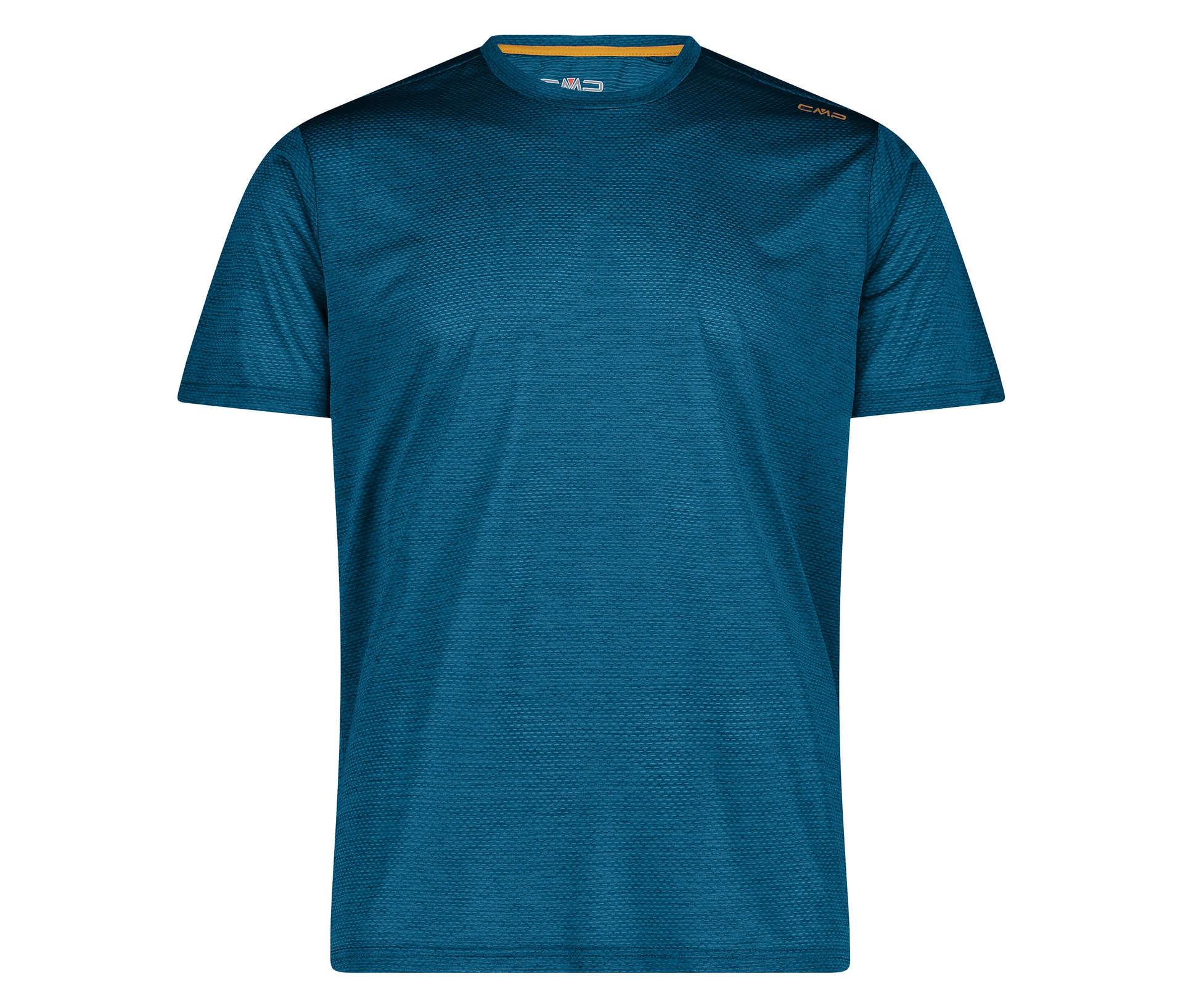 CMP Herren-T-Shirt aus Piquéstrick - Herren - Gr. 50 - petrol