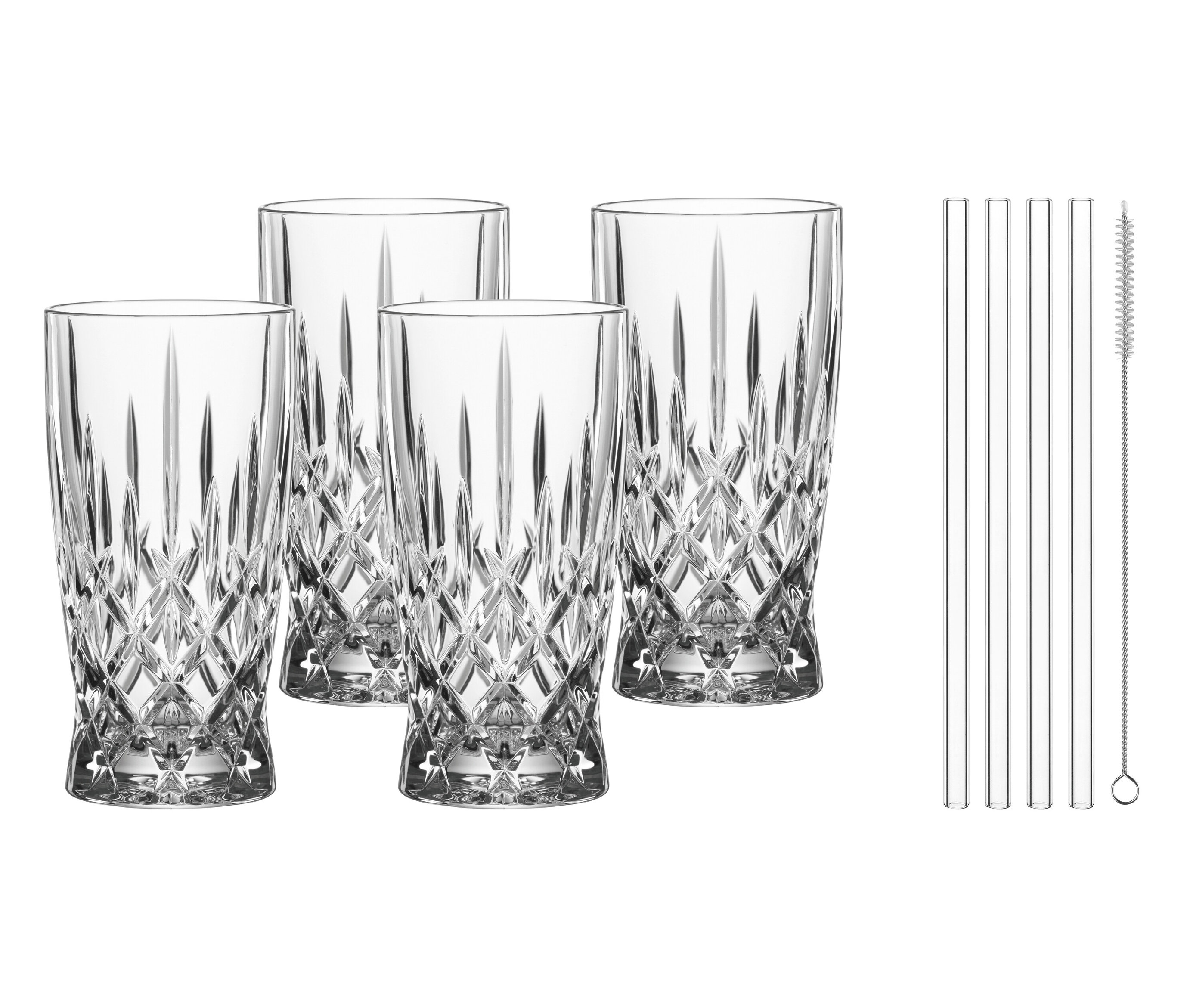 4 Nachtmann Latte Macchiato Gläser »Noblesse« - transparent
