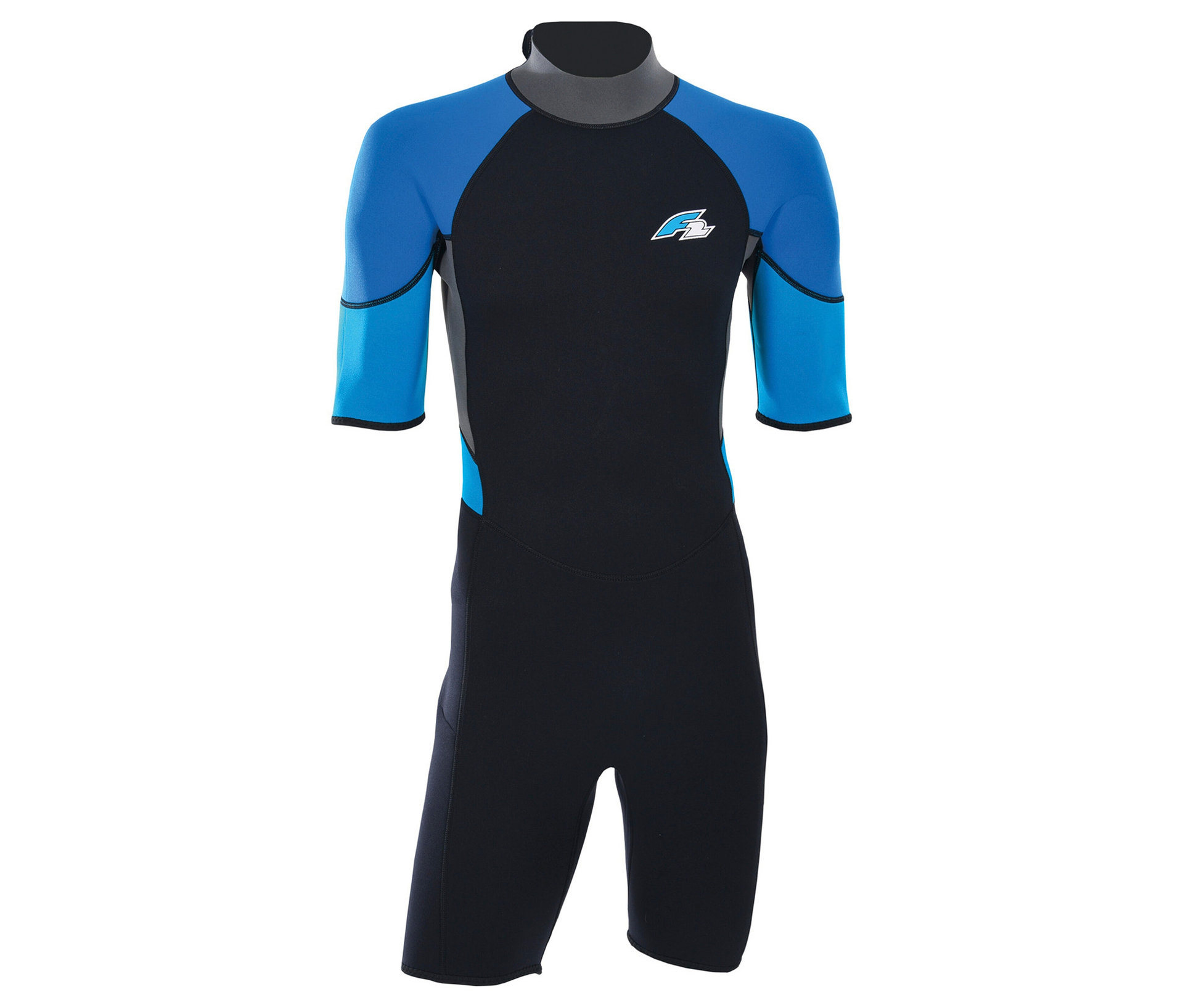 Tchibo - F2 Herren Neoprenanzug 3/2 mm Rebel Shorty - Herren - Gr. S - schwarz