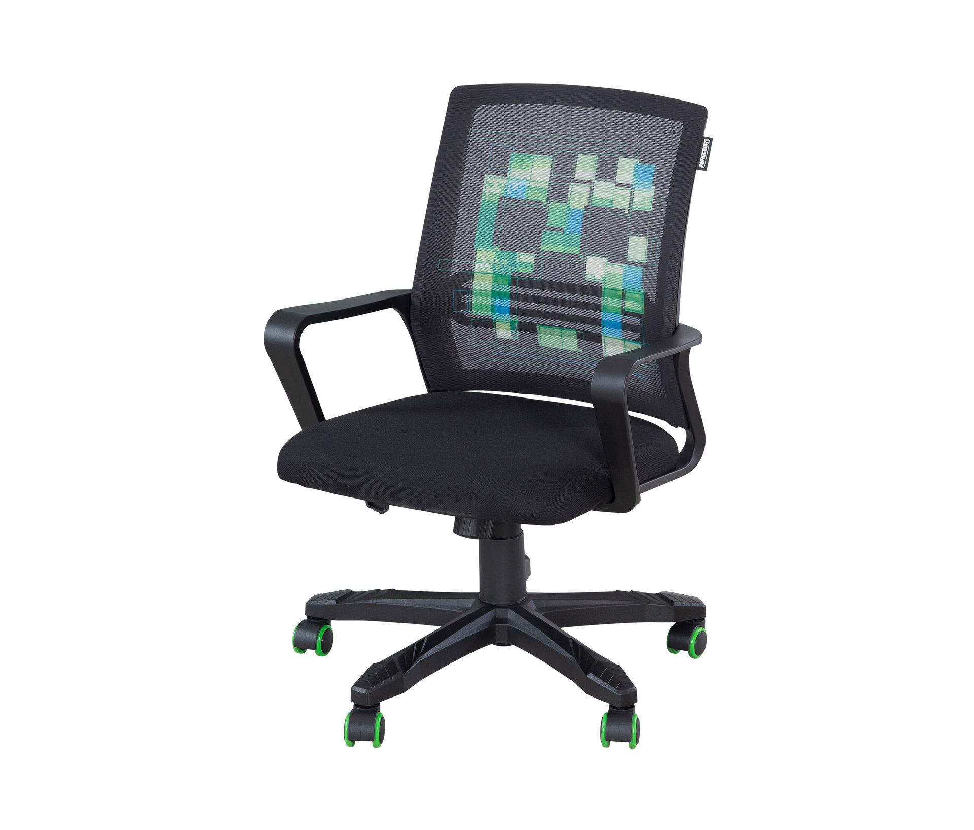 roba Minecraft Gaming-Stuhl - 63x60x92cm - schwarz -