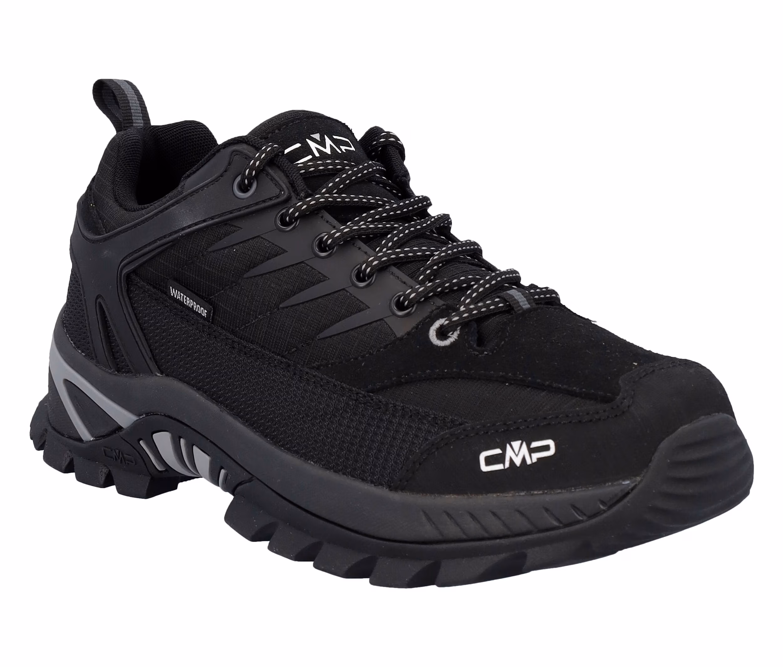 CMP Herren-Trekkingschuh Rigel LOW 2.0 WP - Herren - Gr. 42 - schwarz