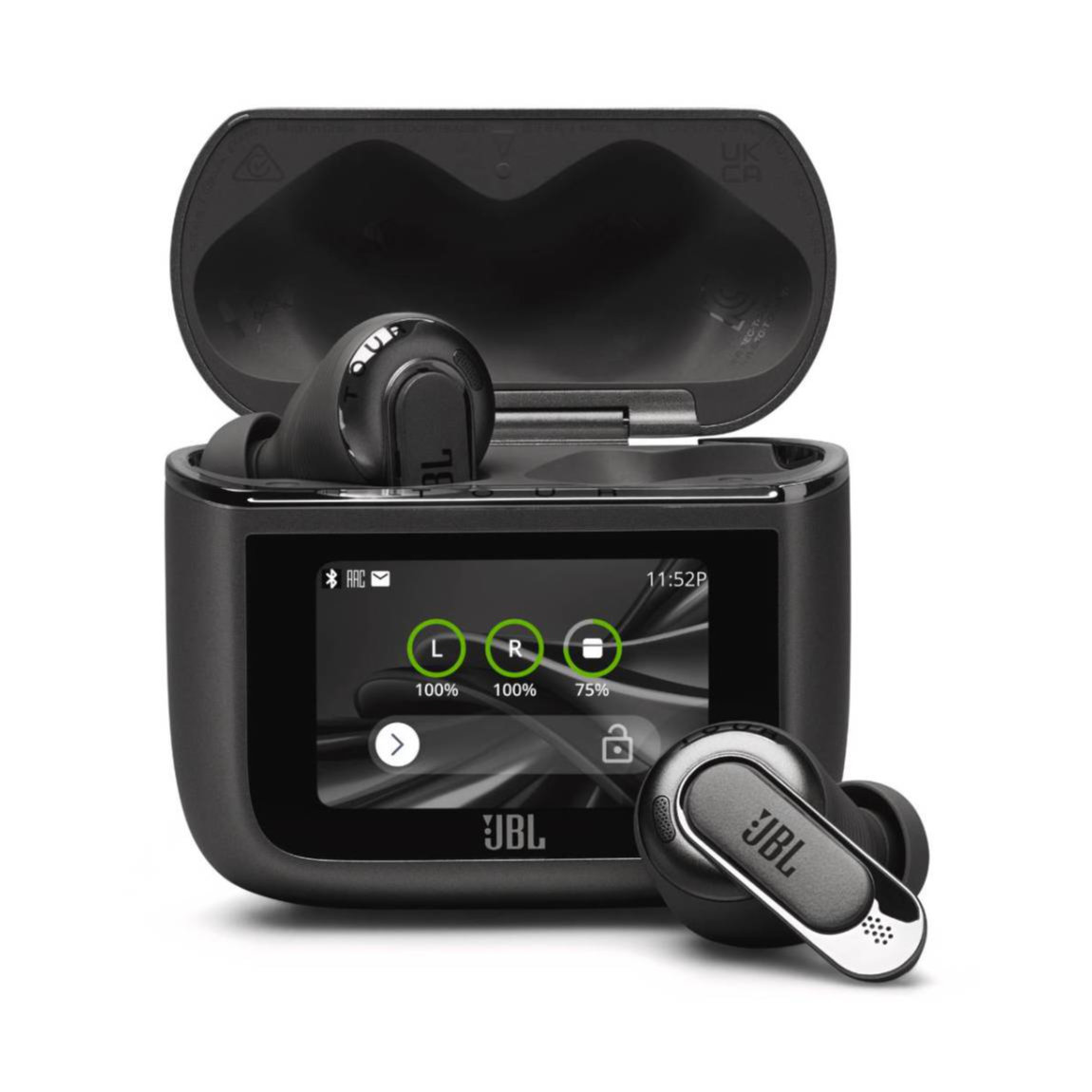 JBL Tour Pro 3 - Kabellose Noise-Cancelling-In-Ear-Kopfhörer - Schwarz