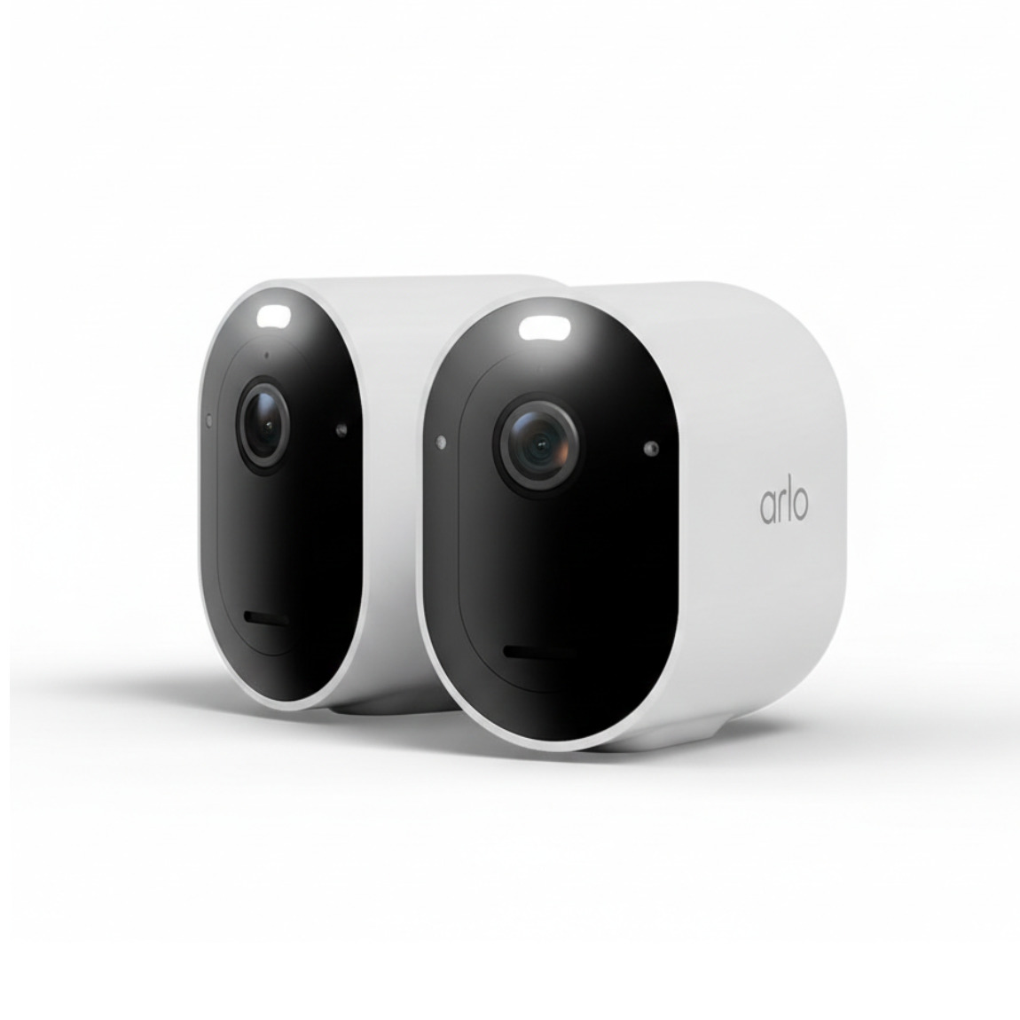Arlo PRO 6 2K+ Überwachungskamera - 2er-Set - Weiß