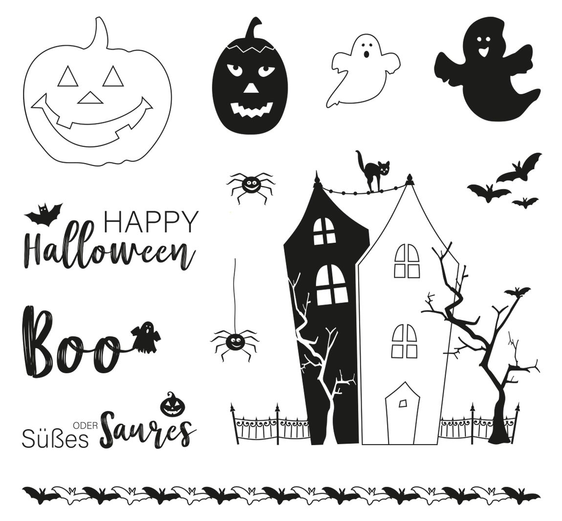 Clear Stamps 'Halloween'