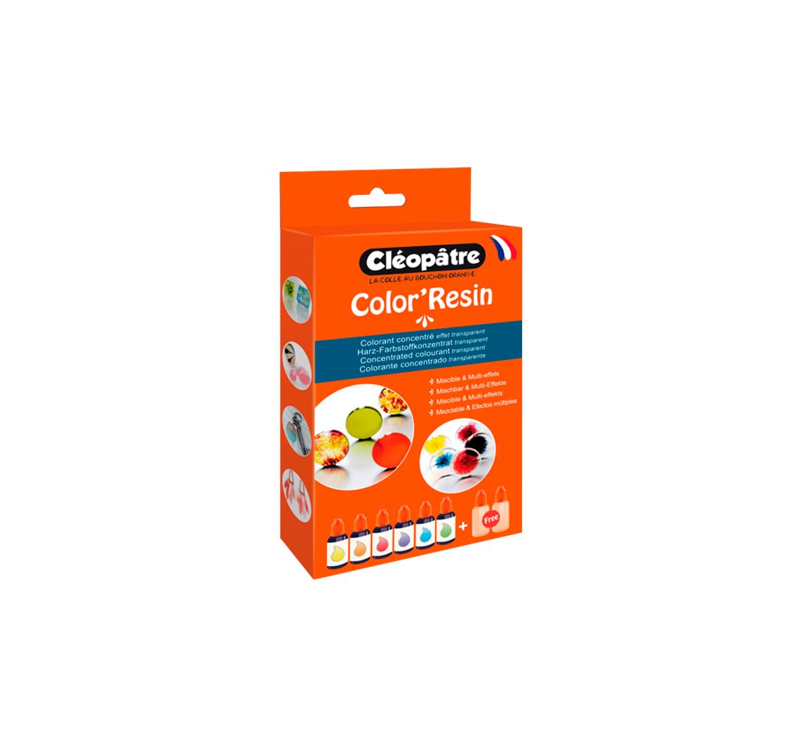 COLOR'RESIN Komplett-Set, 6 Farben