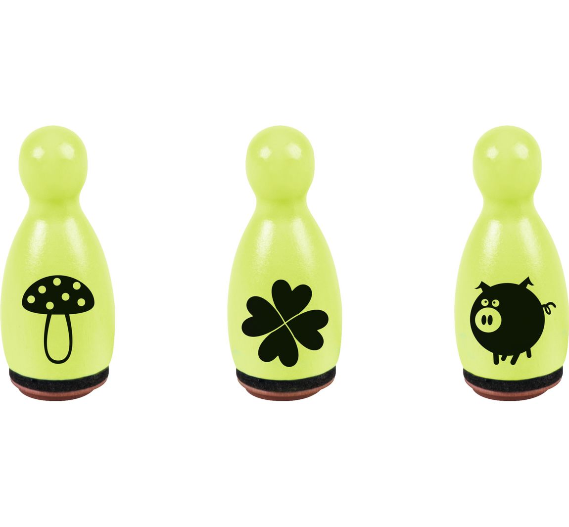 Stempel-Figuren 'Glück'