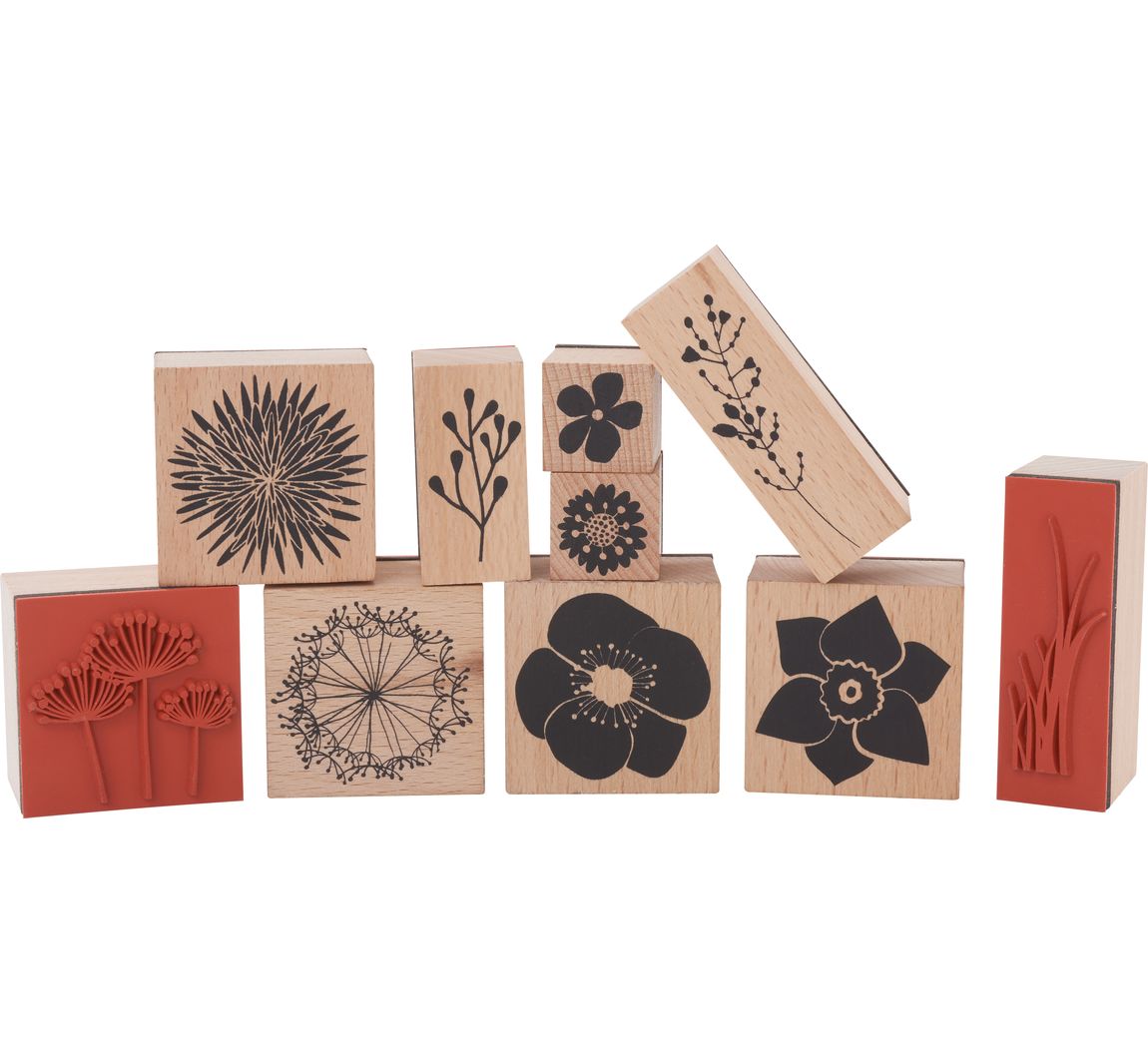 Stempel-Set 'Blumen'