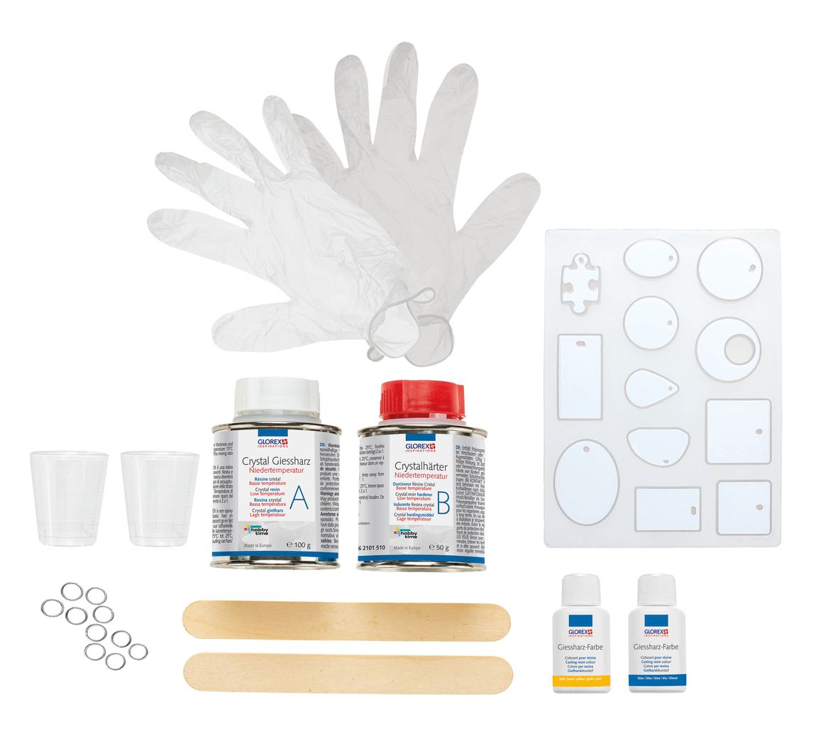 Gießharz Starter-Set 'Schmuck'