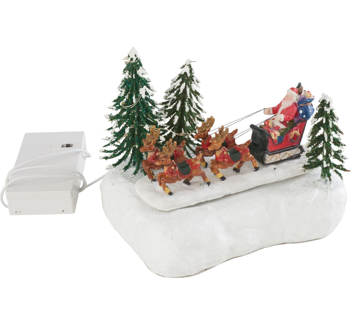 VBS Miniatur beweglicher Santaschlitten