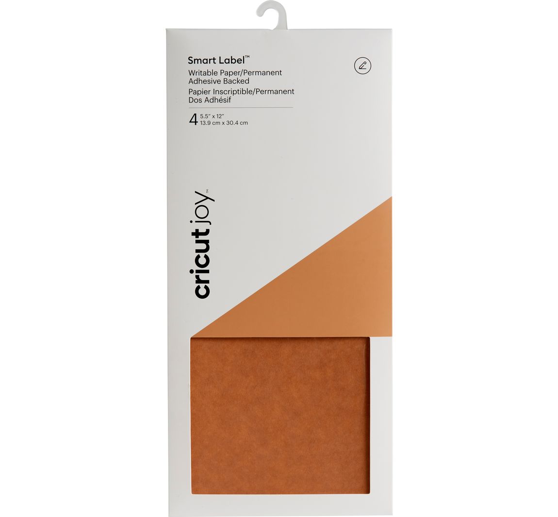 Cricut Joy Selbstklebendes Kraftpapier 'Smart Labels - Brown'