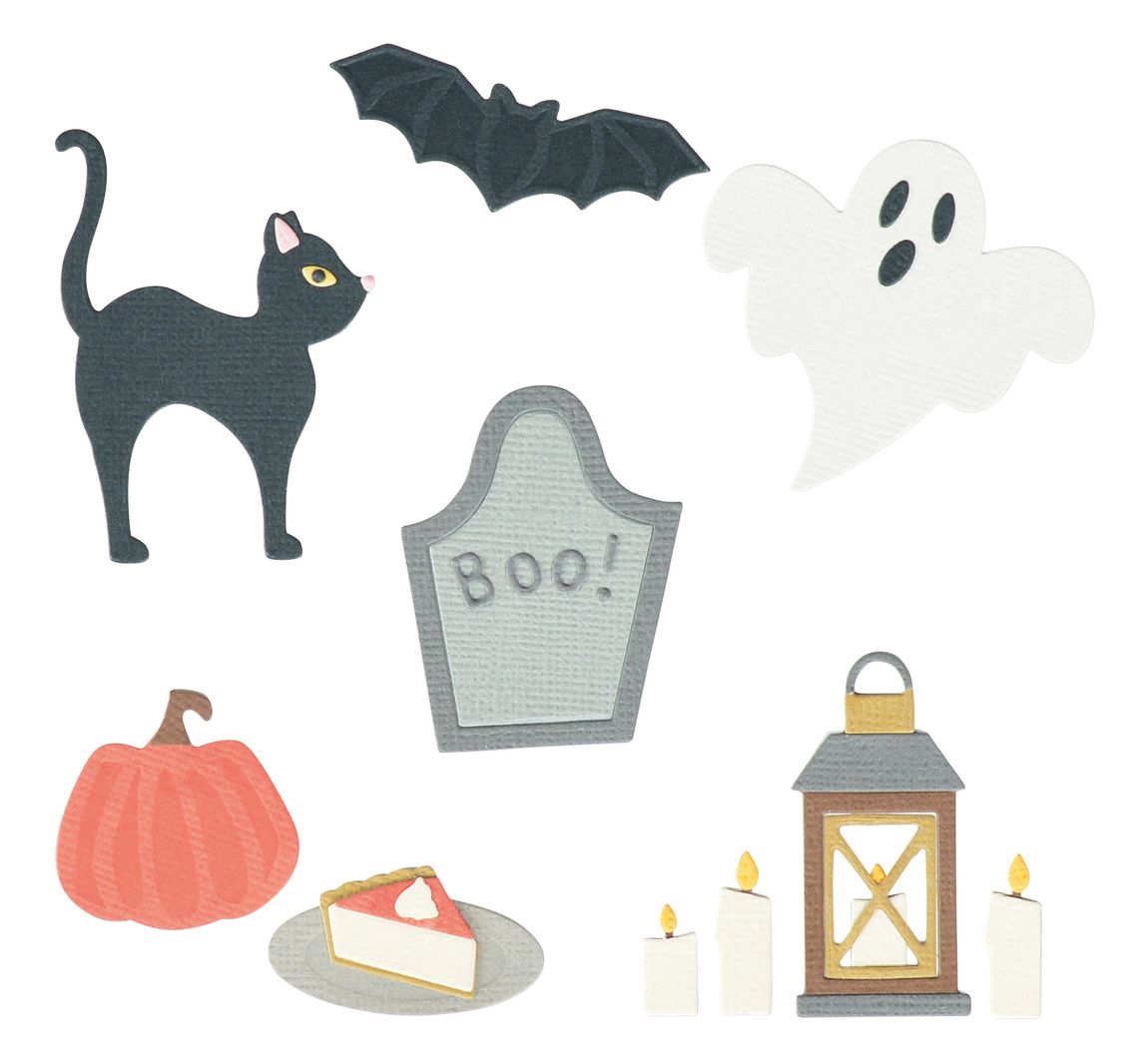 Sizzix Thinlits Stanzschablone 'Halloween Motifs'