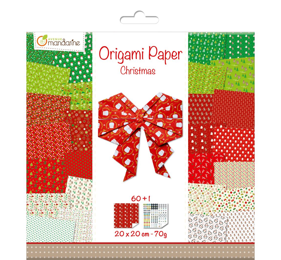 Faltpapier-Sortiment 'Weihnachten'