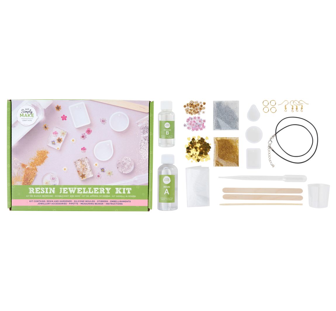 Gießharz Kreativ-Set 'Schmuck-Anhänger'