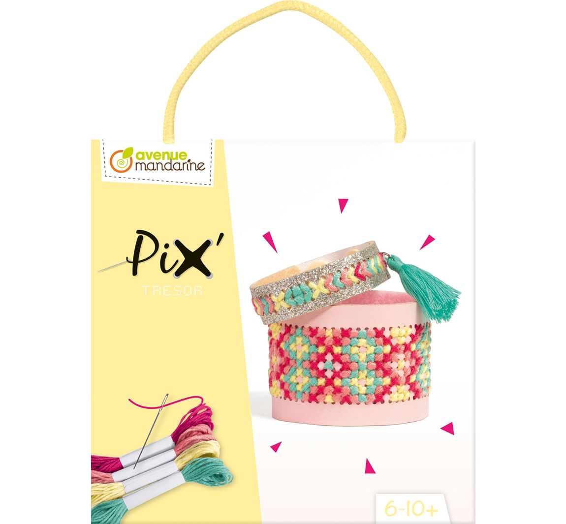 Schmuckset Sticken 'Pix' Trésor – Summer'