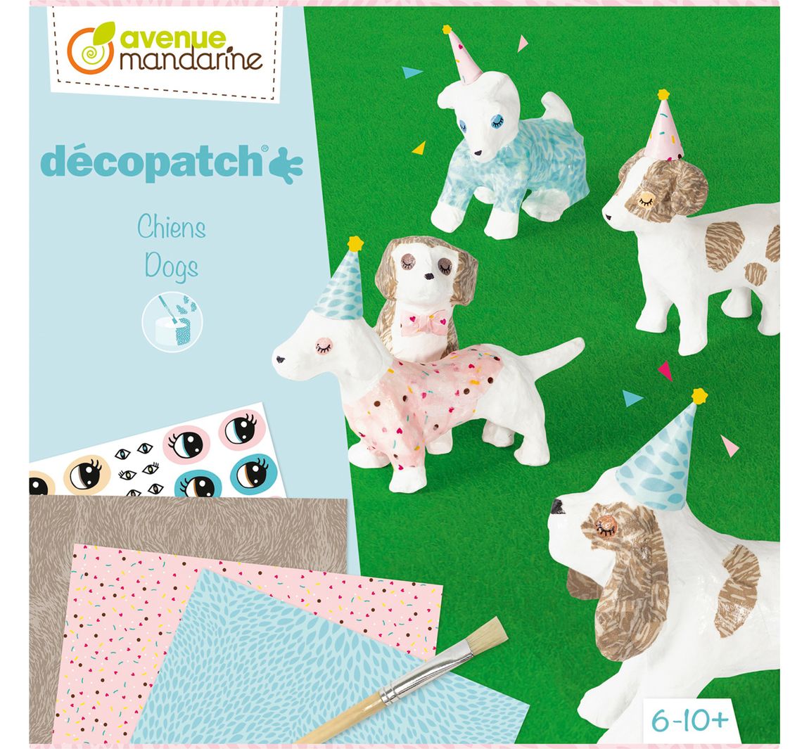 Kreativ-Box Décopatch 'Hunde'