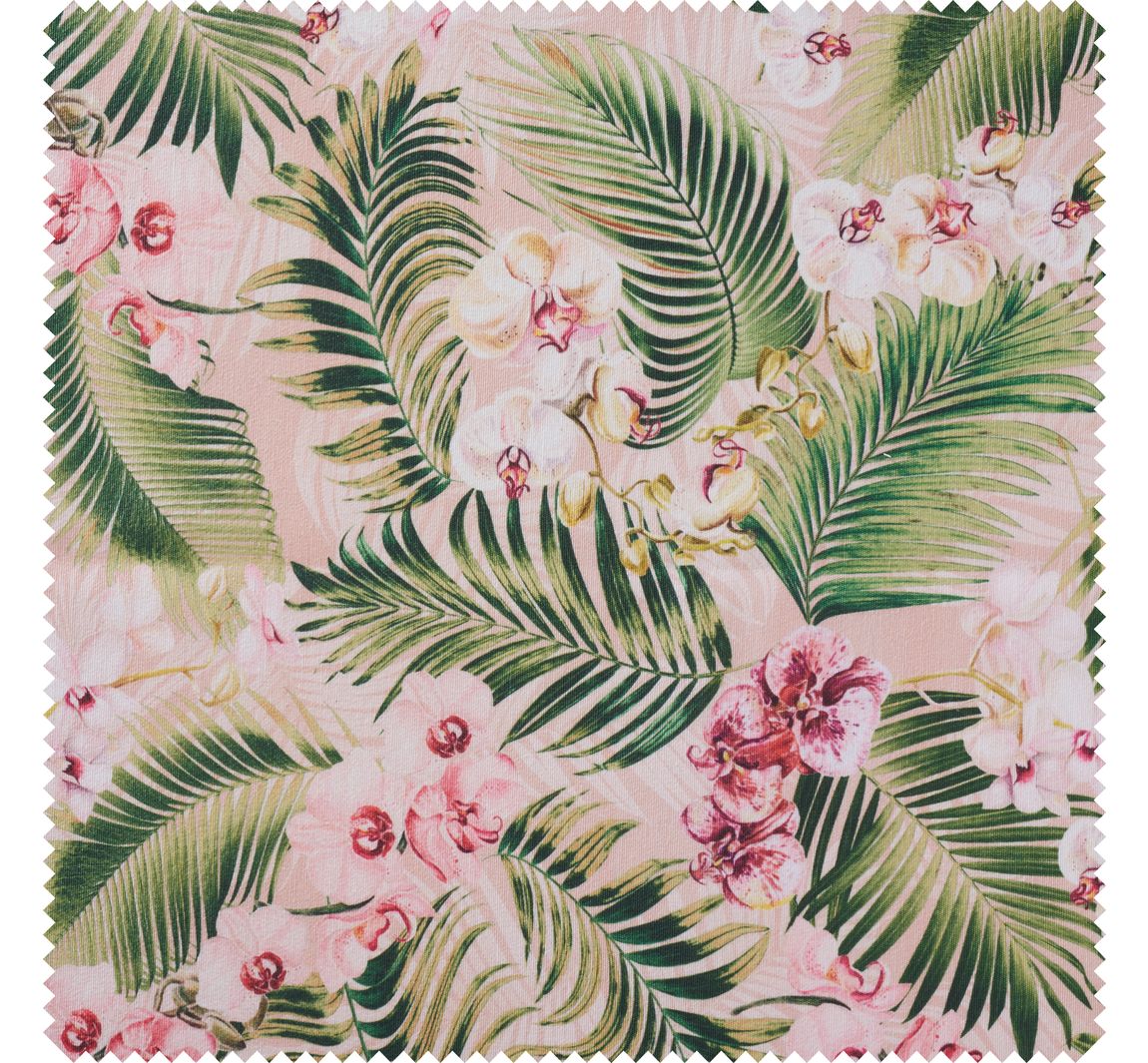 Motiv-Stoff Leinenoptik 'Freya'