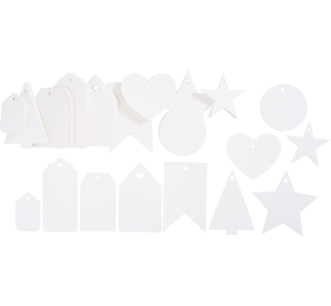 VBS Geschenk-Anhänger 'White Mix'