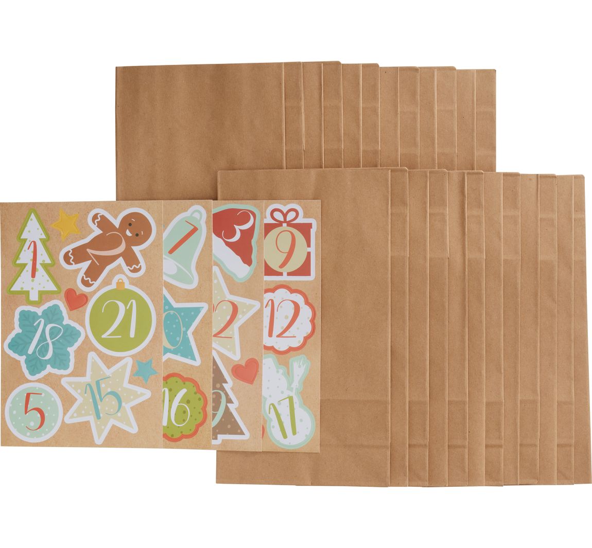 Adventskalender-Set 'Happy Christmas'