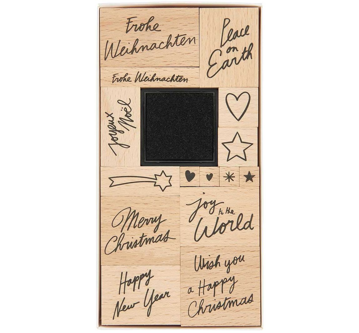 XL Stempel-Set 'Joy to the World'