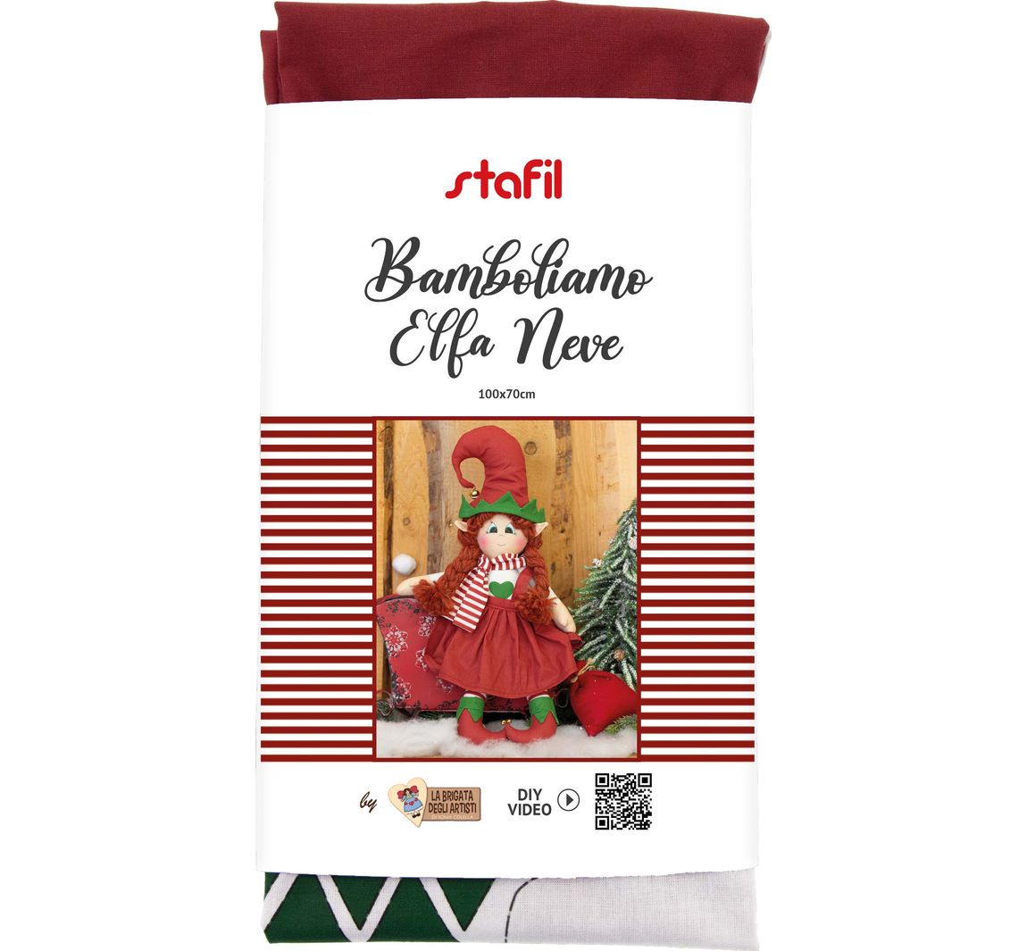 Puppen Nähset 'Schnee-Elfe'