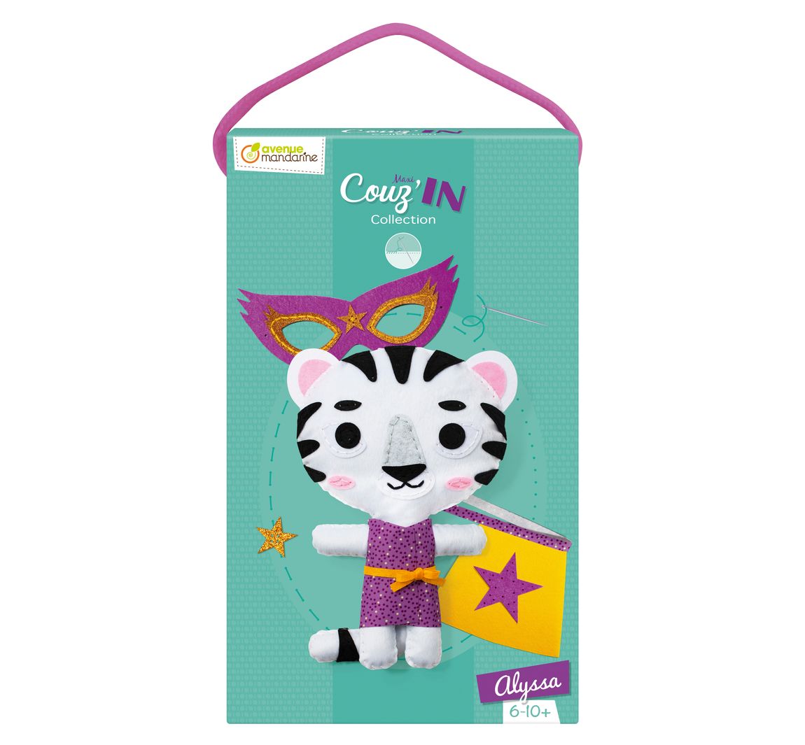 Avenue Mandarine Nähset Maxi Couz'In 'Tiger Alyssa'