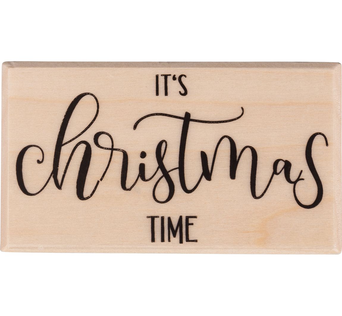 BUTTERER Stempel 'It's christmas time'