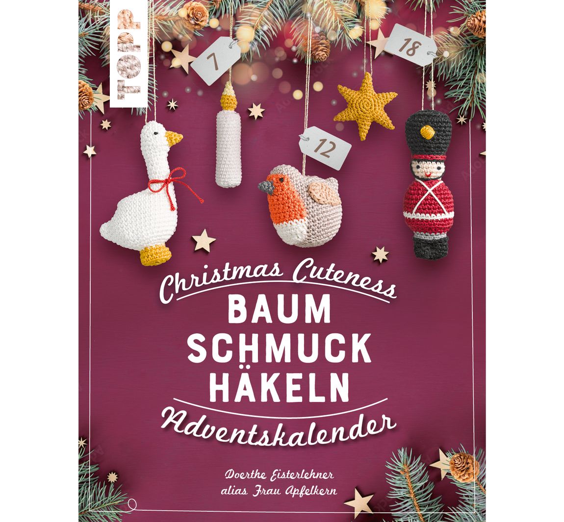 Buch 'Christmas Cuteness. Baumschmuck häkeln - Adventskalender'