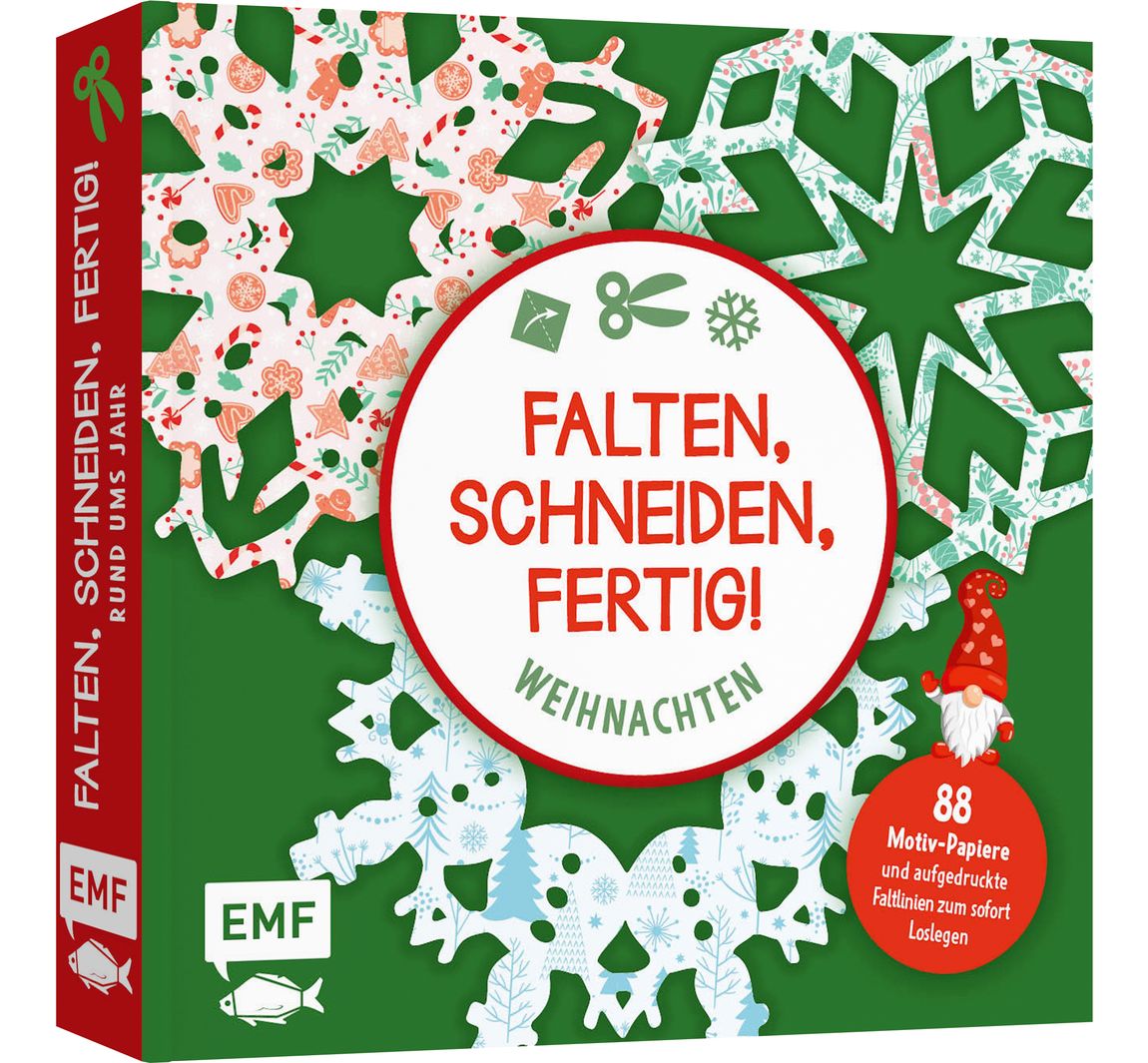 Buch 'Bastelblock: Falten, Schneiden, fertig! Weihnachten'
