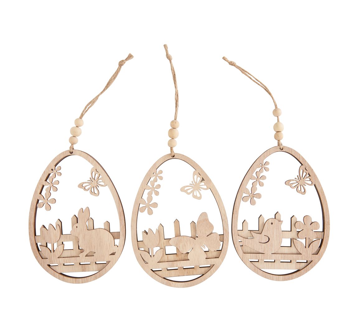 VBS Holz-Anhänger Eier 'Frühling'