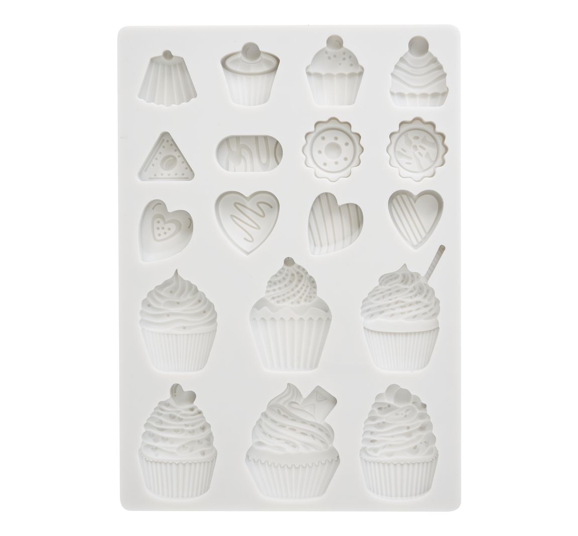 Silikon Gießform 'Coffee and Chocolate - Sweets'