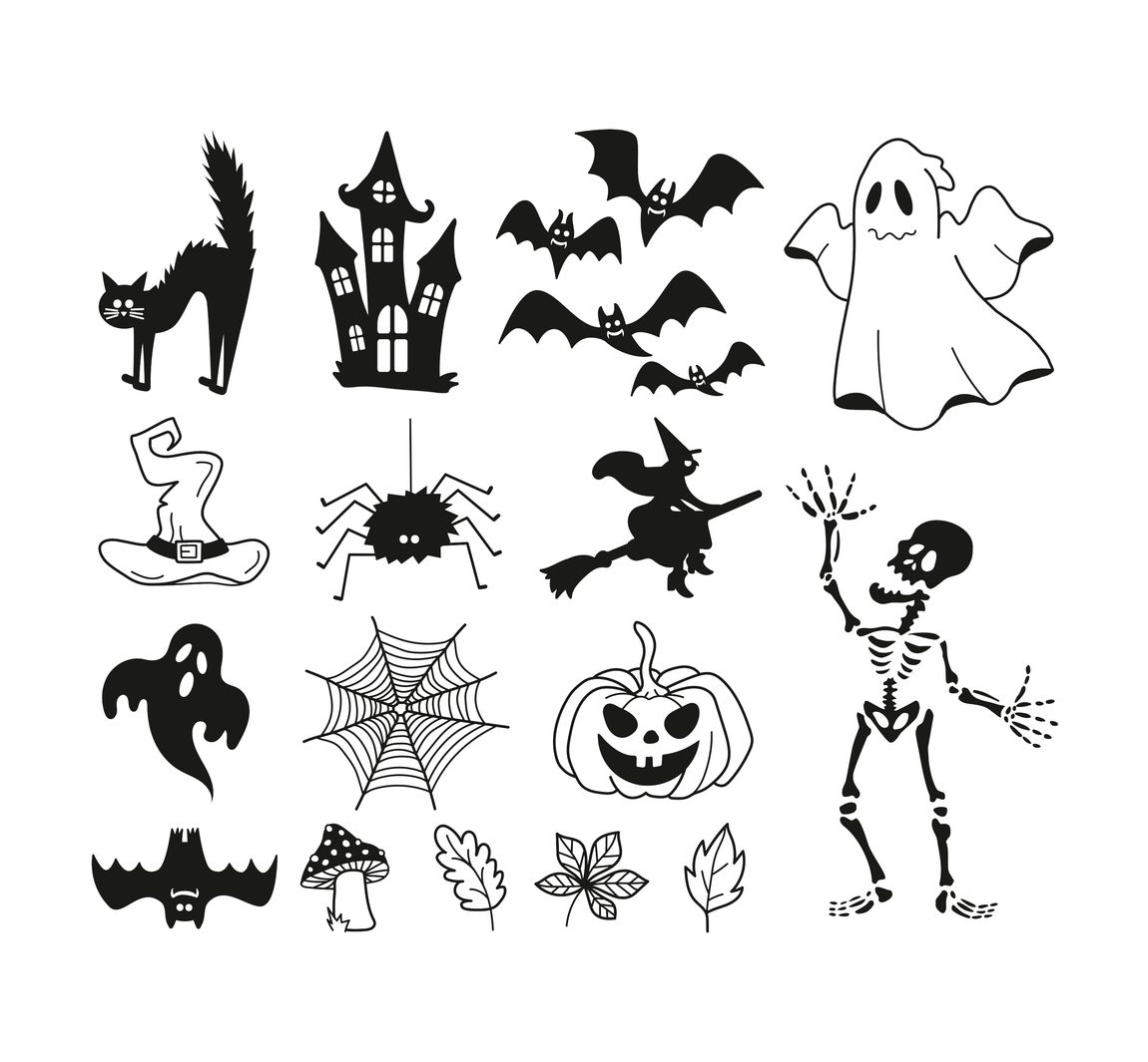 Stempel-Set 'Halloween'