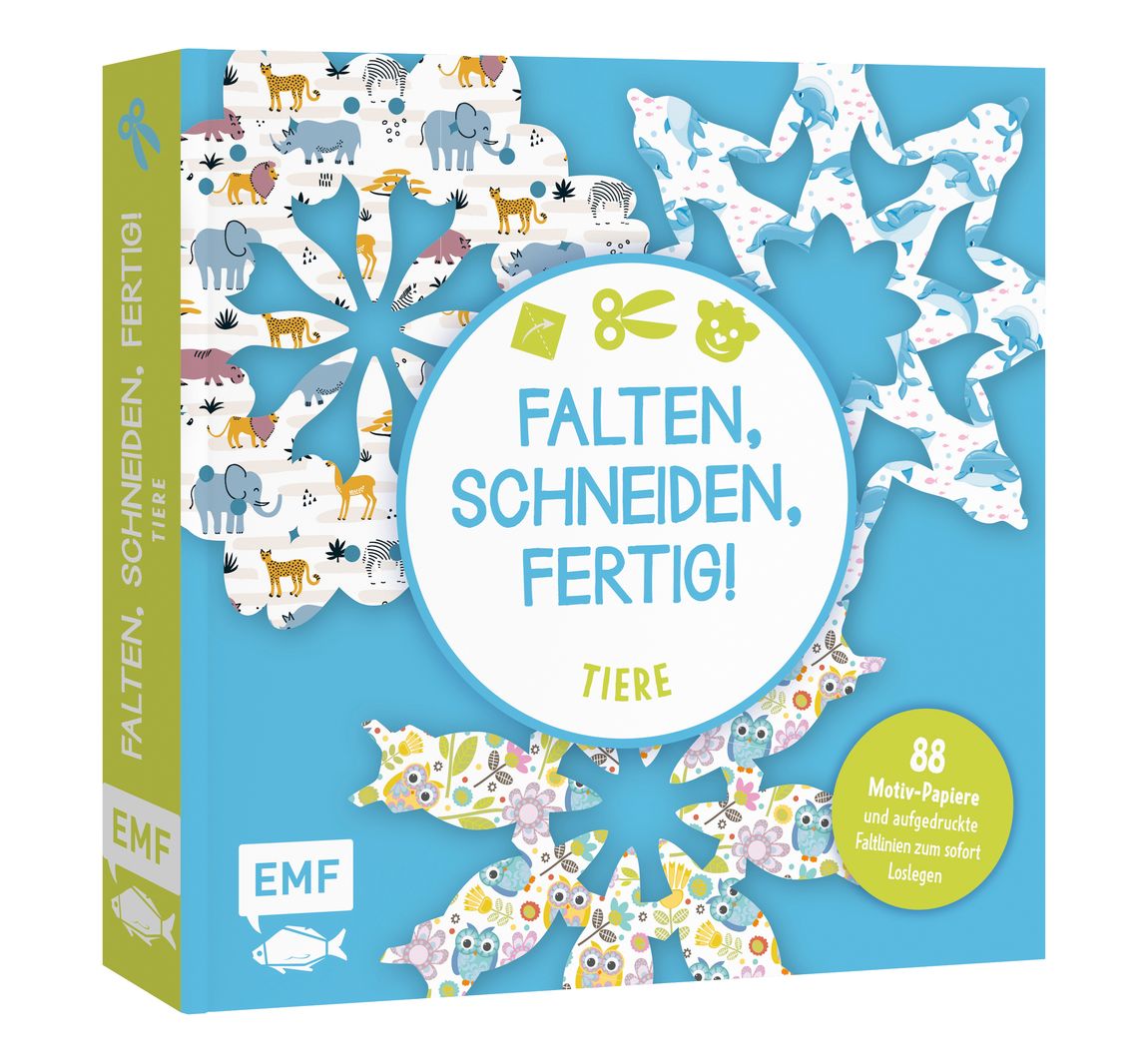 Buch 'Bastelblock: Falten, Schneiden, fertig! - Tiere'