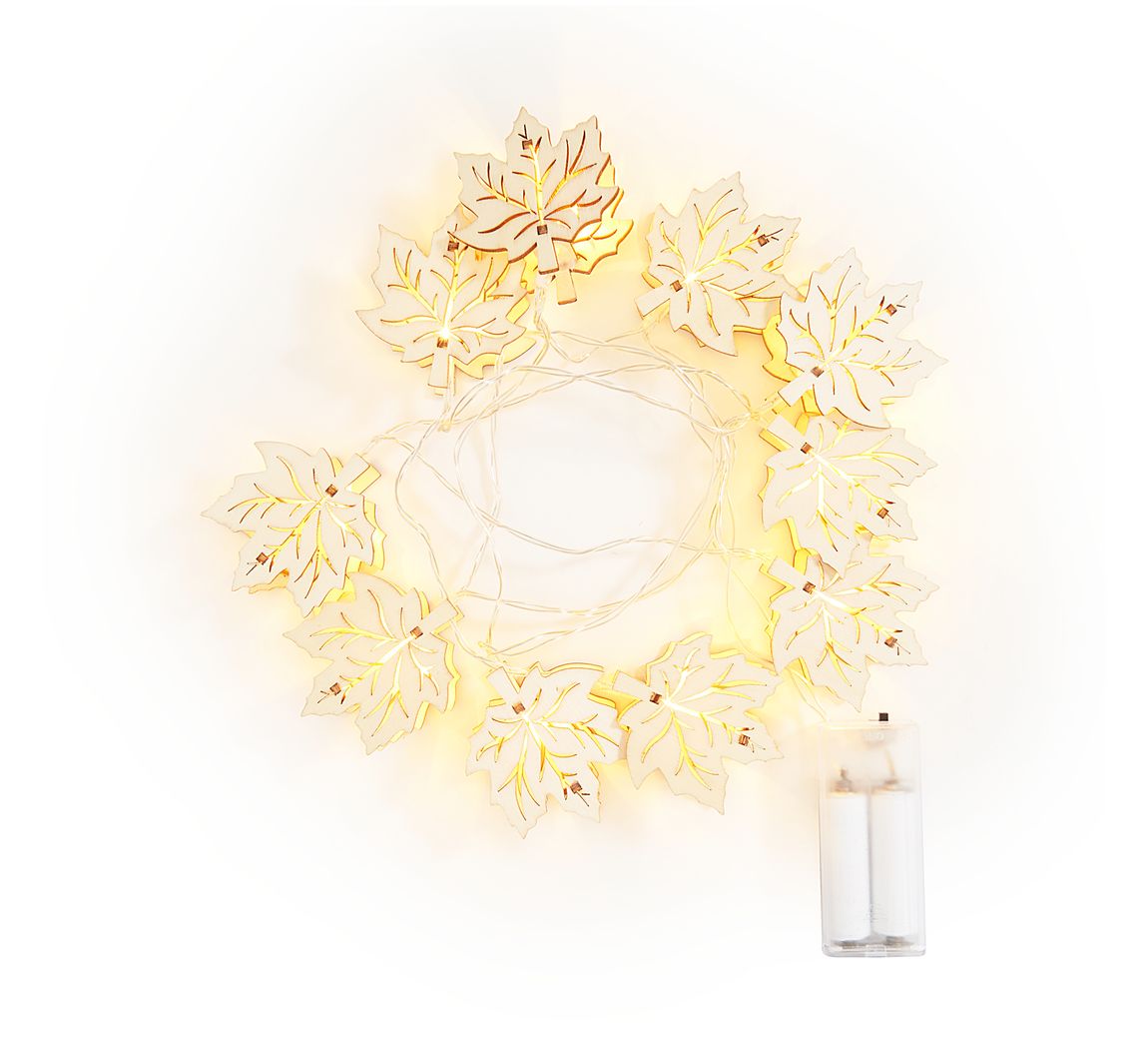 VBS Lichterkette 'Ahornblätter'