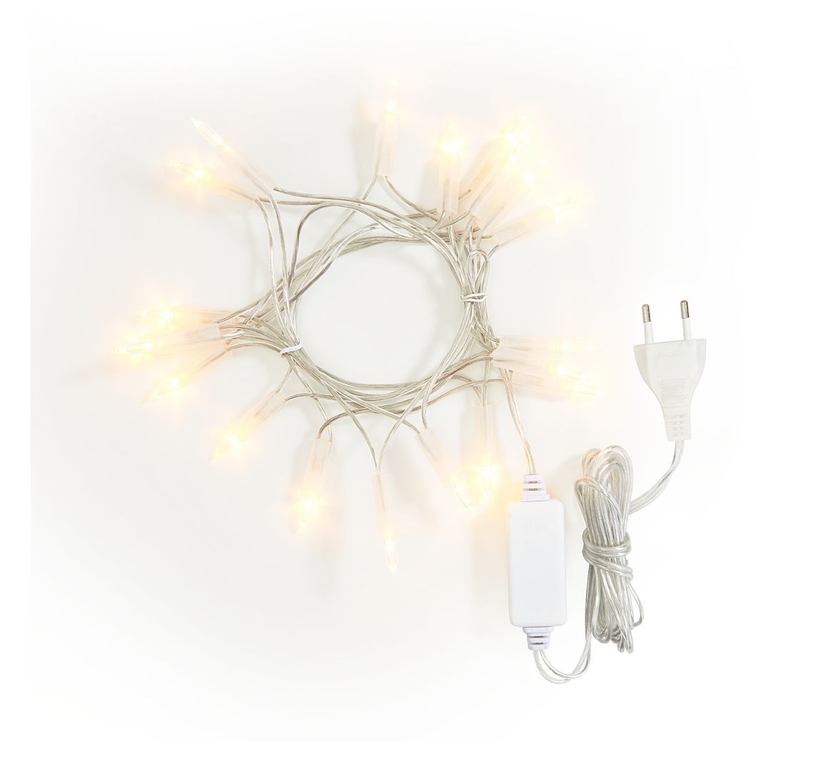 Konstsmide Mini-LED-Lichterkette, 20 warmweiße Dioden
