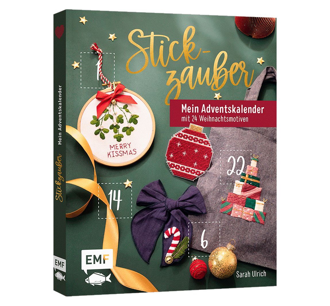 Buch 'Mein Adventskalender-Buch - Stickzauber'