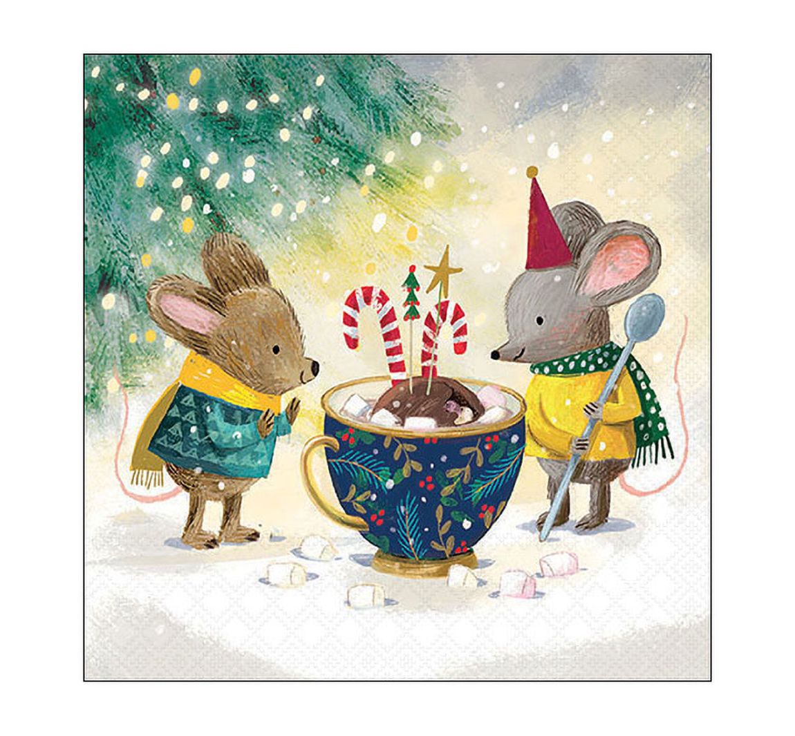 Serviette 'Marshmallow Party'