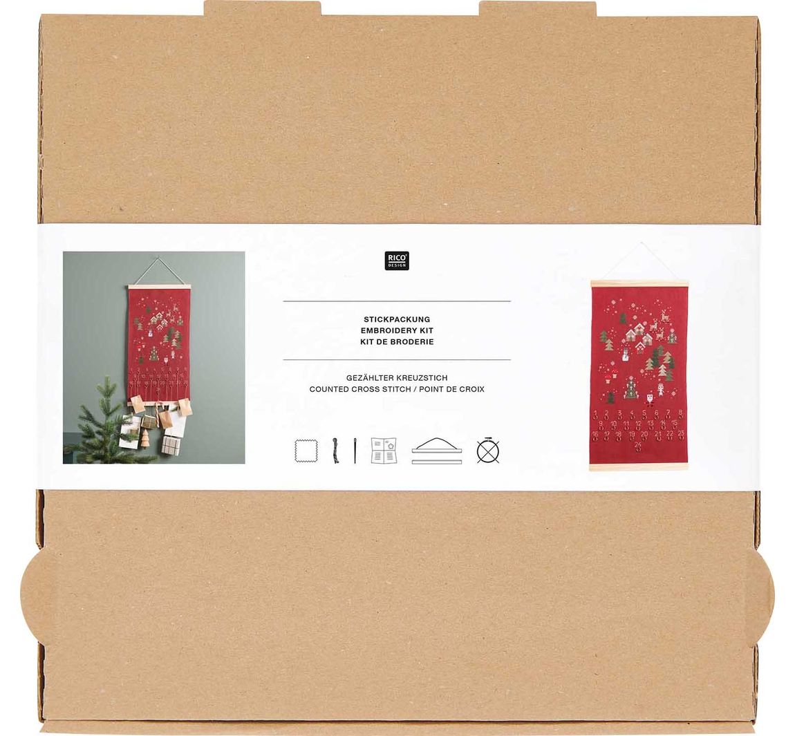 Rico Design Stickpackung 'Adventskalender'