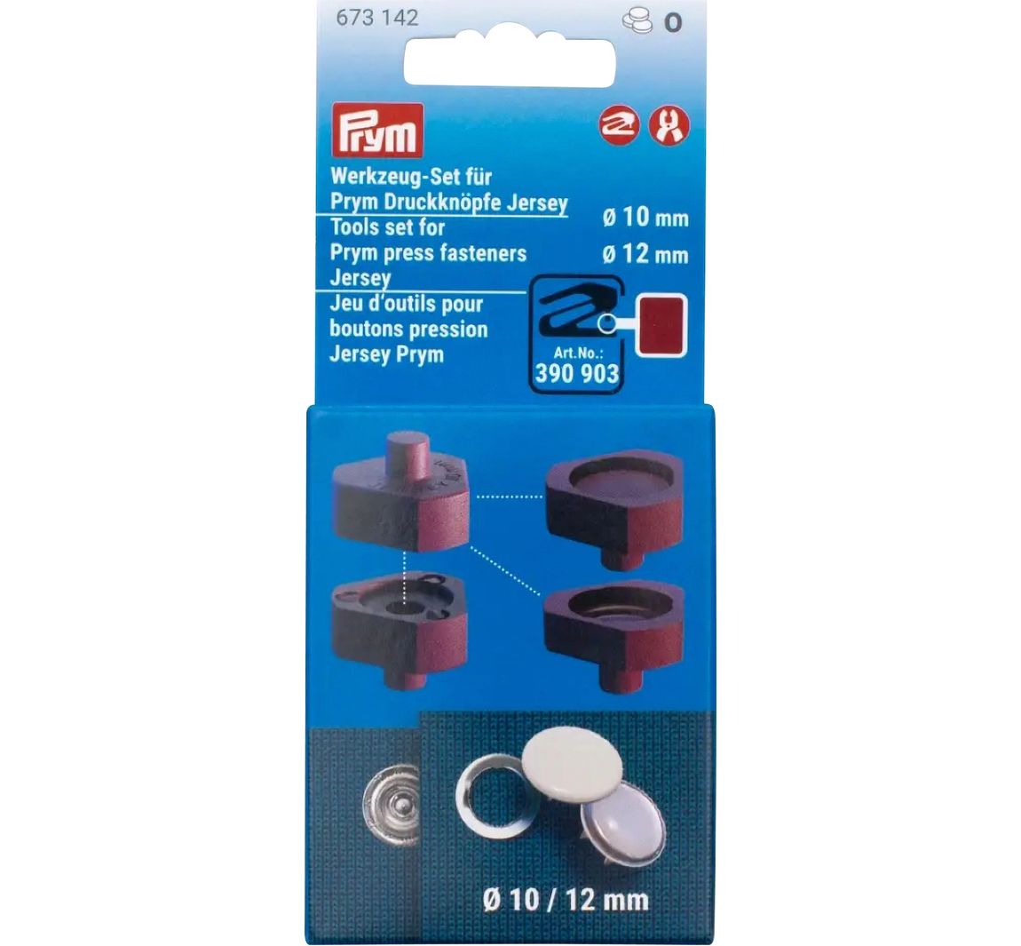 Prym Werkzeug-Set für Prym Druckknöpfe Jersey, 10 und 12 mm