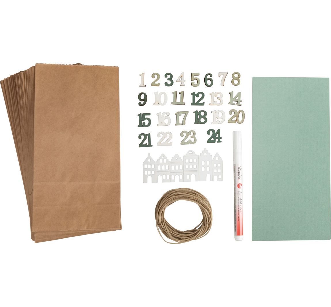 Adventskalender-Set 'Nordic'