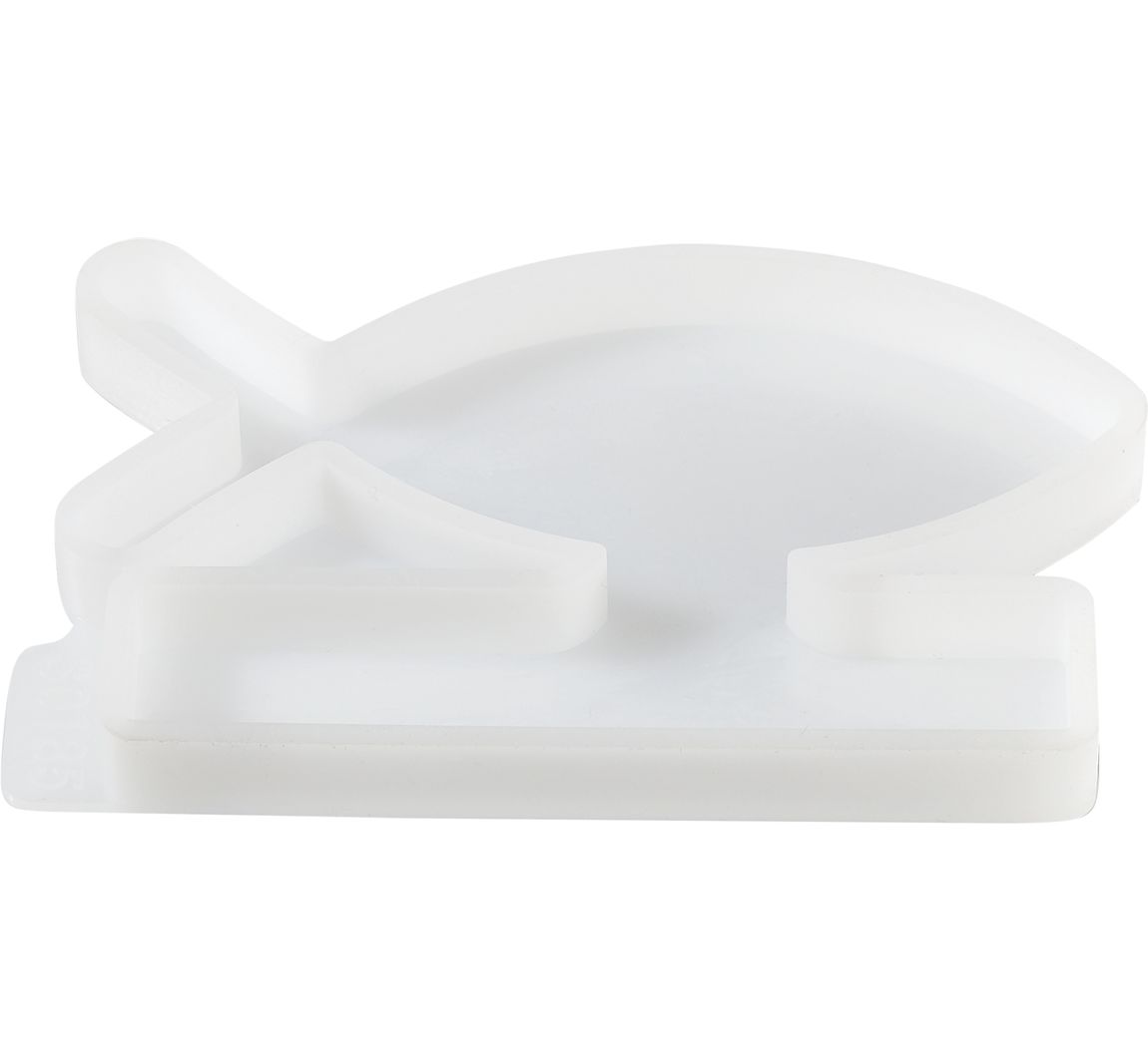 Silikon Gießform 'Fisch' mit Steckkante