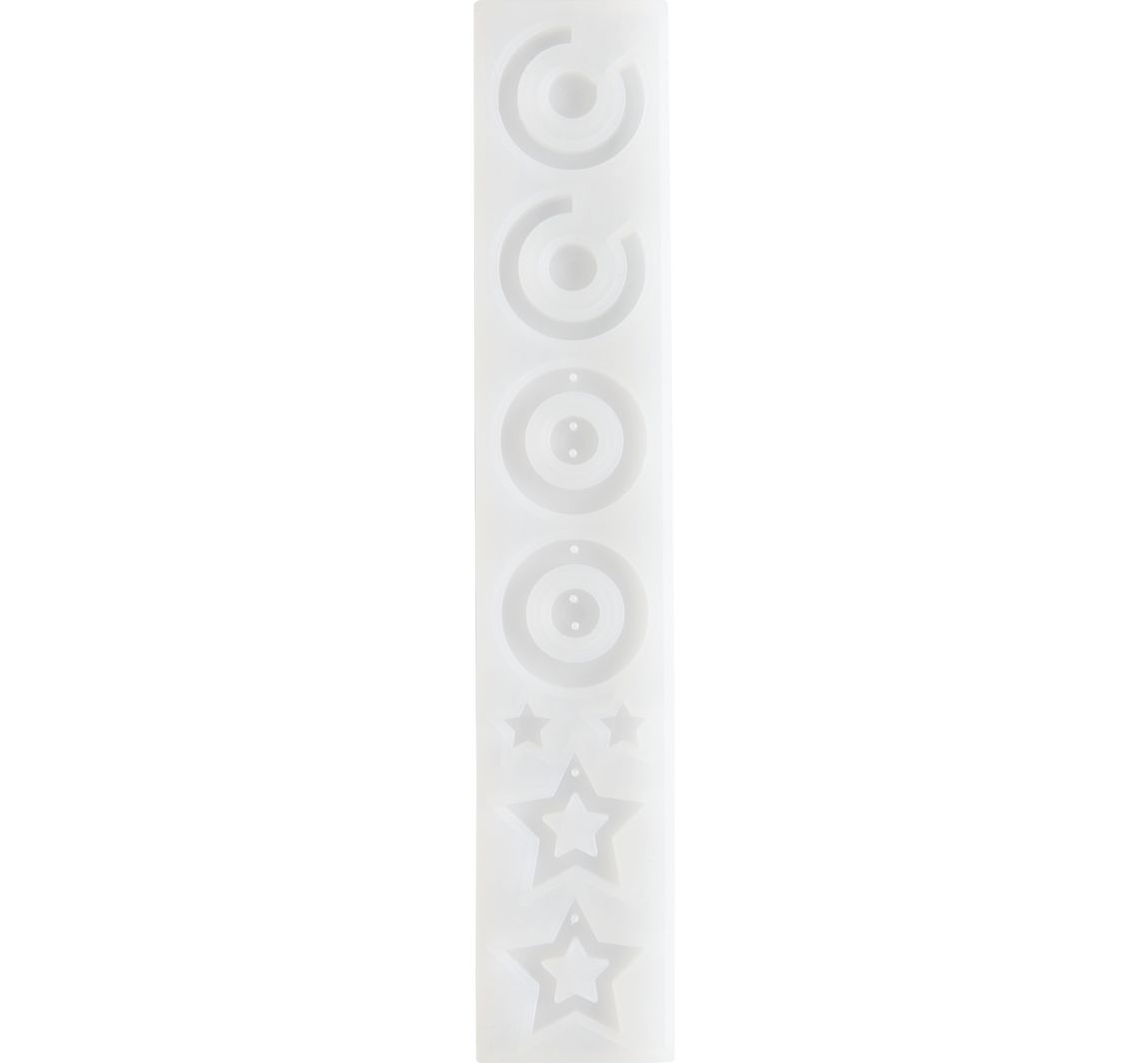 Silikonform für Schmuck 'Ohrringe'